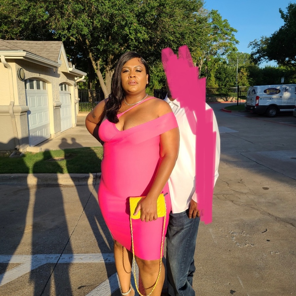 Hot Pink dress
